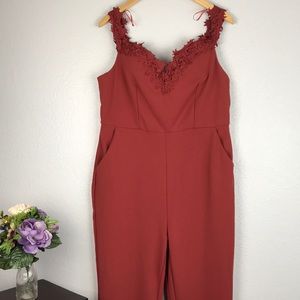 Xtaren Crimson Full Length Romper